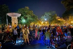 DC Bike Party at Dupont Circle